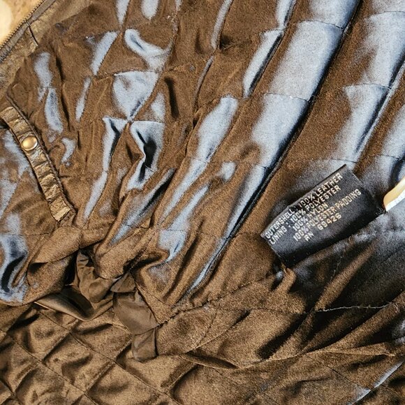 Wilsons Leather MN Timberwolves Jacket – Rare, Soft, Clean - NBA Licensed Size L - Picture 6 of 8